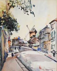 Montmartre, le moulin de la galette